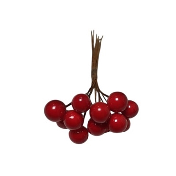 Wire bær 10 mm. rød